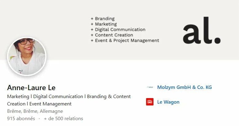 LinkedIn profile preview